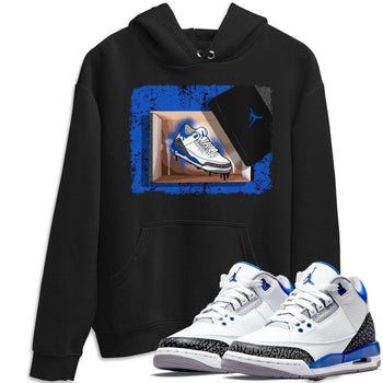 Jordan 3 Racer Blue Sneaker Match Tees New Kicks Sneaker Tees Jordan 3 Racer Blue Sneaker Release Tees Unisex Shirts