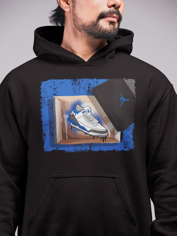 Jordan 3 Racer Blue Sneaker Match Tees New Kicks Sneaker Tees Jordan 3 Racer Blue Sneaker Release Tees Unisex Shirts