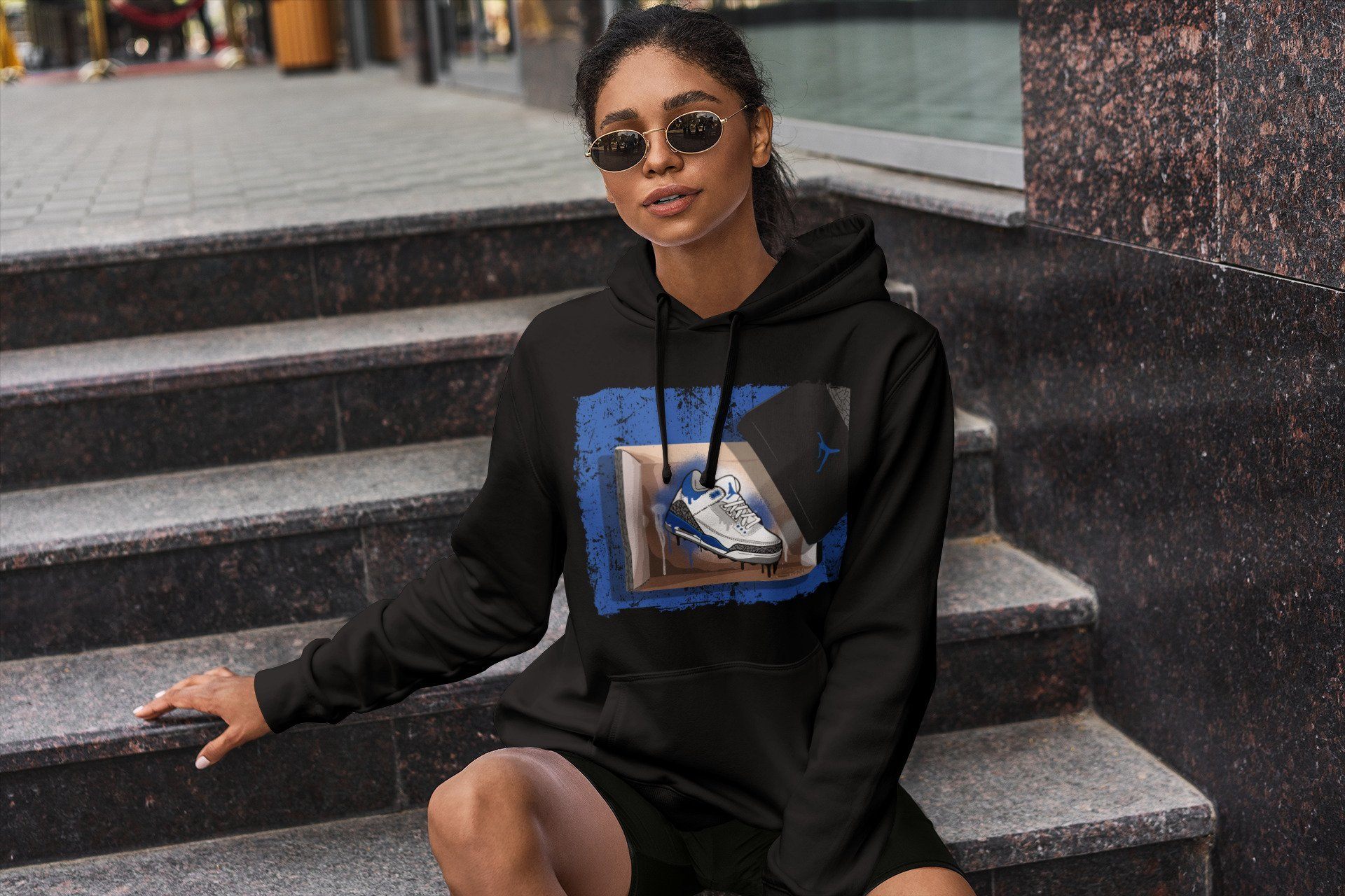 Jordan 3 Racer Blue Sneaker Match Tees New Kicks Sneaker Tees Jordan 3 Racer Blue Sneaker Release Tees Unisex Shirts