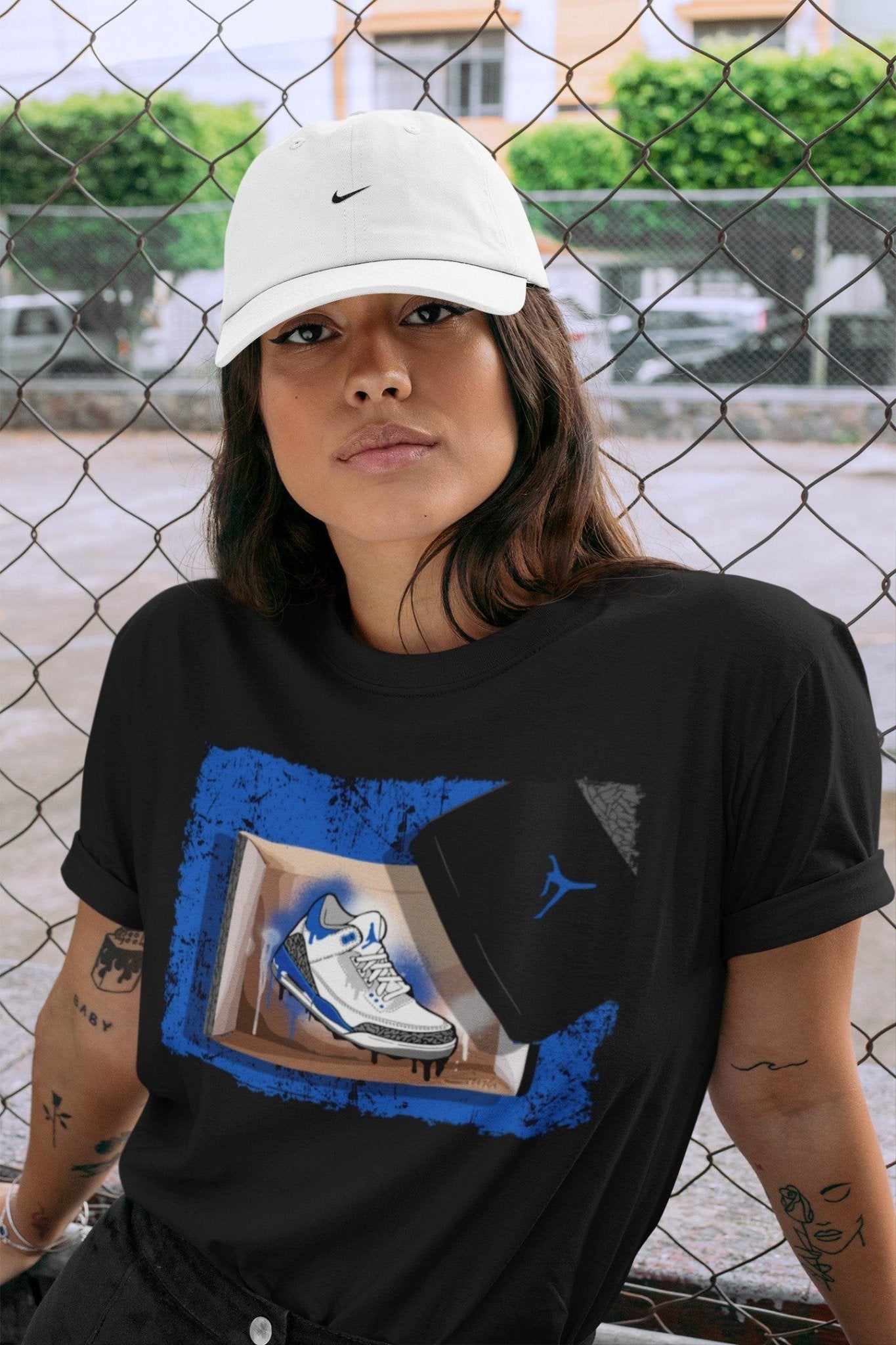 Jordan 3 Racer Blue Sneaker Match Tees New Kicks Sneaker Tees Jordan 3 Racer Blue Sneaker Release Tees Unisex Shirts