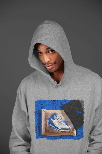 Jordan 3 Racer Blue Sneaker Match Tees New Kicks Sneaker Tees Jordan 3 Racer Blue Sneaker Release Tees Unisex Shirts