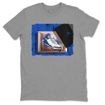 Jordan 3 Racer Blue Sneaker Match Tees New Kicks Sneaker Tees Jordan 3 Racer Blue Sneaker Release Tees Unisex Shirts