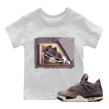 Jordan 4 A Ma Maniere Sneaker Match Tees New Kicks Sneaker Tees Jordan 4 A Ma Maniere Sneaker Release Tees Kids Shirts