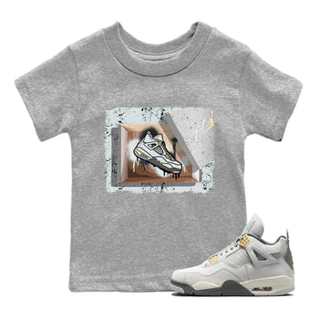 Jordan 4 Craft Sneaker Match Tees New Kicks Sneaker Tees Jordan 4 Craft Sneaker Release Tees Kids Shirts