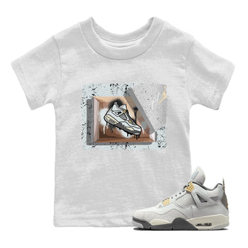 Jordan 4 Craft Sneaker Match Tees New Kicks Sneaker Tees Jordan 4 Craft Sneaker Release Tees Kids Shirts