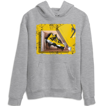 Jordan 4 Lightning Sneaker Match Tees New Kicks Sneaker Tees Jordan 4 Lightning Sneaker Release Tees Unisex Shirts