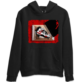 Air Jordan 4 Red Cement shirt to match jordans New Kicks sneaker tees Red Cement 4s SNRT Sneaker Release Tees Unisex Black 2 T-Shirt