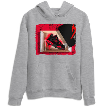 Jordan 4 Red Thunder Sneaker Match Tees New Kicks Sneaker Tees Jordan 4 Red Thunder Sneaker Release Tees Unisex Shirts