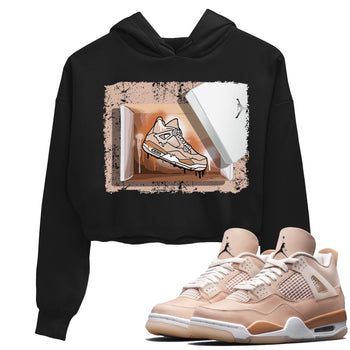 Jordan 4 Shimmer Sneaker Match Tees New Kicks Sneaker Tees Jordan 4 Shimmer Sneaker Release Tees Women's Shirts
