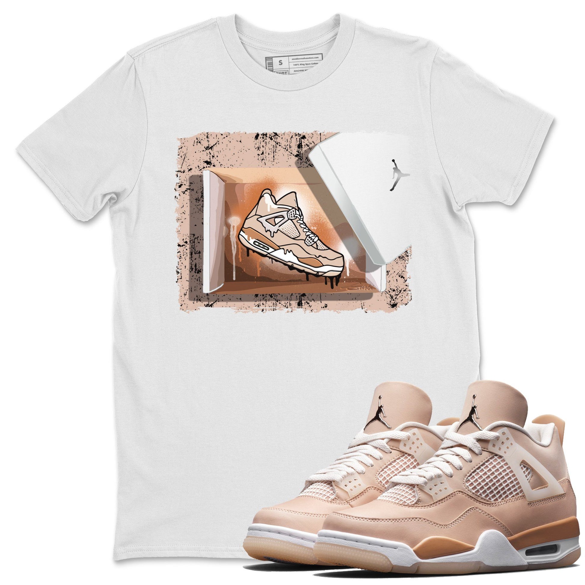 Jordan 4 Shimmer Sneaker Match Tees New Kicks Sneaker Tees Jordan 4 Shimmer Sneaker Release Tees Unisex Shirts