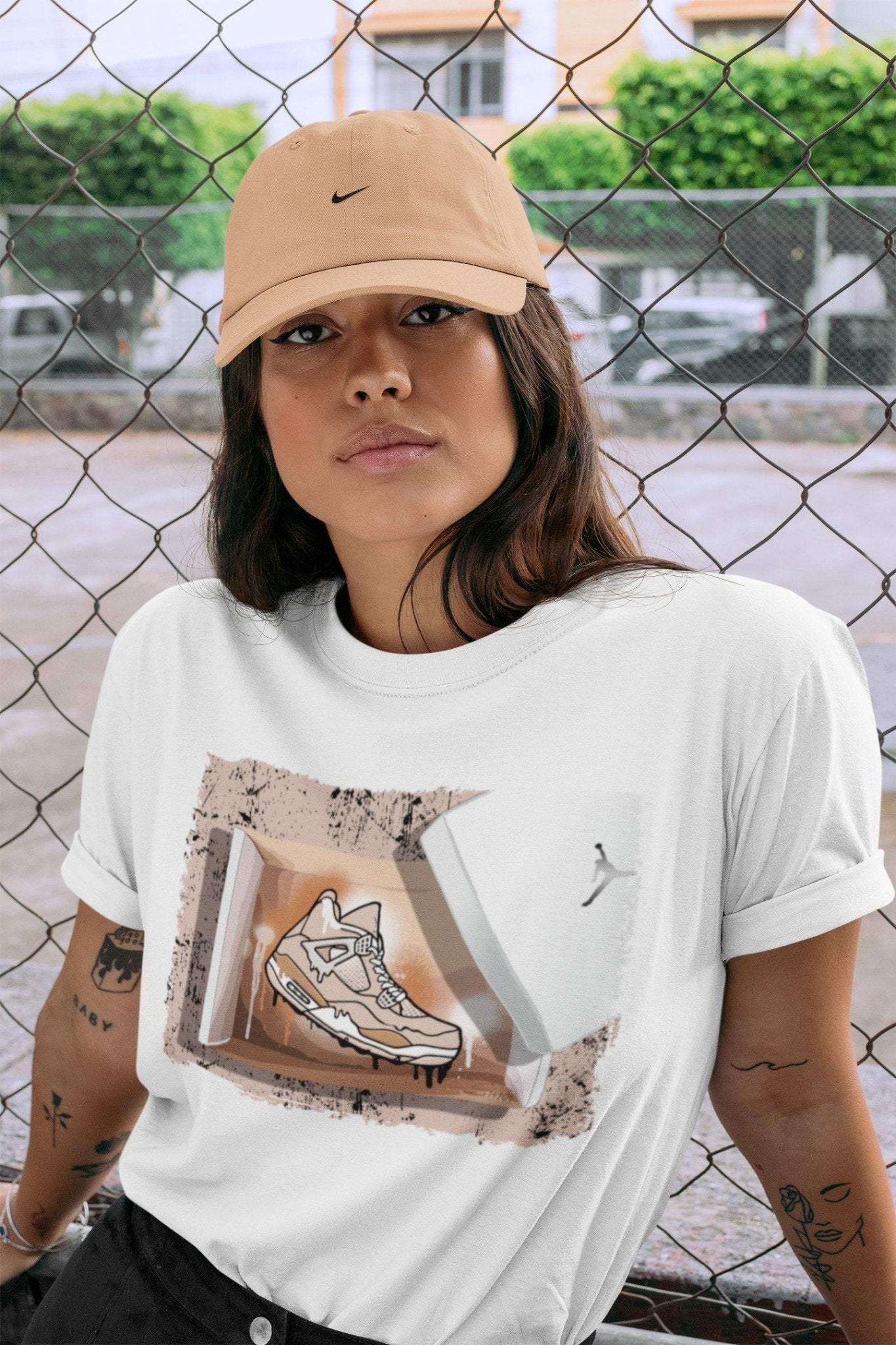 Jordan 4 Shimmer Sneaker Match Tees New Kicks Sneaker Tees Jordan 4 Shimmer Sneaker Release Tees Unisex Shirts