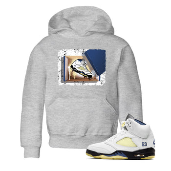 Air Jordan 5 A Ma Maniere x Dawn shirt to match jordans New Kicks sneaker tees Air Jordan 5 A Ma Maniere x Photon Dust SNRT Sneaker Tees Sneaker Matching Shirt Baby Toddler Heather Grey 1 T-Shirt