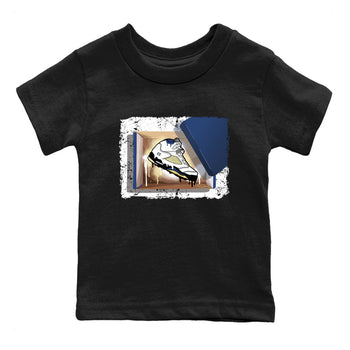 Air Jordan 5 A Ma Maniere x Dawn shirt to match jordans New Kicks sneaker tees Air Jordan 5 A Ma Maniere x Photon Dust SNRT Sneaker Tees Sneaker Matching Shirt Baby Toddler Black 2 T-Shirt