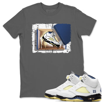 Air Jordan 5 A Ma Maniere x Dawn shirt to match jordans New Kicks sneaker tees Air Jordan 5 A Ma Maniere x Photon Dust SNRT Sneaker Tees Sneaker Matching Shirt Unisex Cool Grey 1 T-Shirt