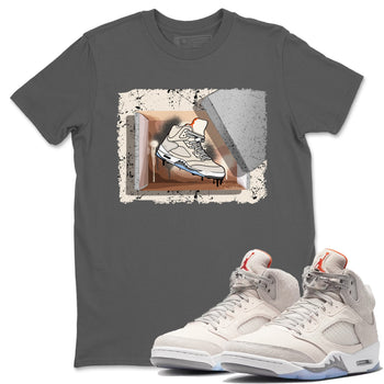Air Jordan 5 Craft Sneaker Match Tees New Kicks Sneaker Tees Air Jordan 5 Craft Shirt Unisex Shirts Cool Grey 1