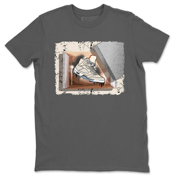 Air Jordan 5 Craft Sneaker Match Tees New Kicks Sneaker Tees Air Jordan 5 Craft Shirt Unisex Shirts Cool Grey 2