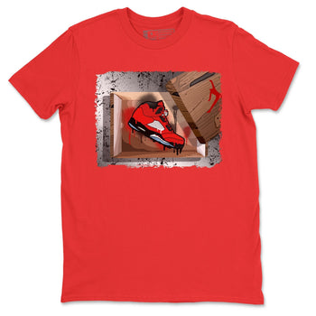 Jordan 5 Raging Bull Sneaker Match Tees New Kicks Sneaker Tees Jordan 5 Raging Bull Sneaker Release Tees Unisex Shirts