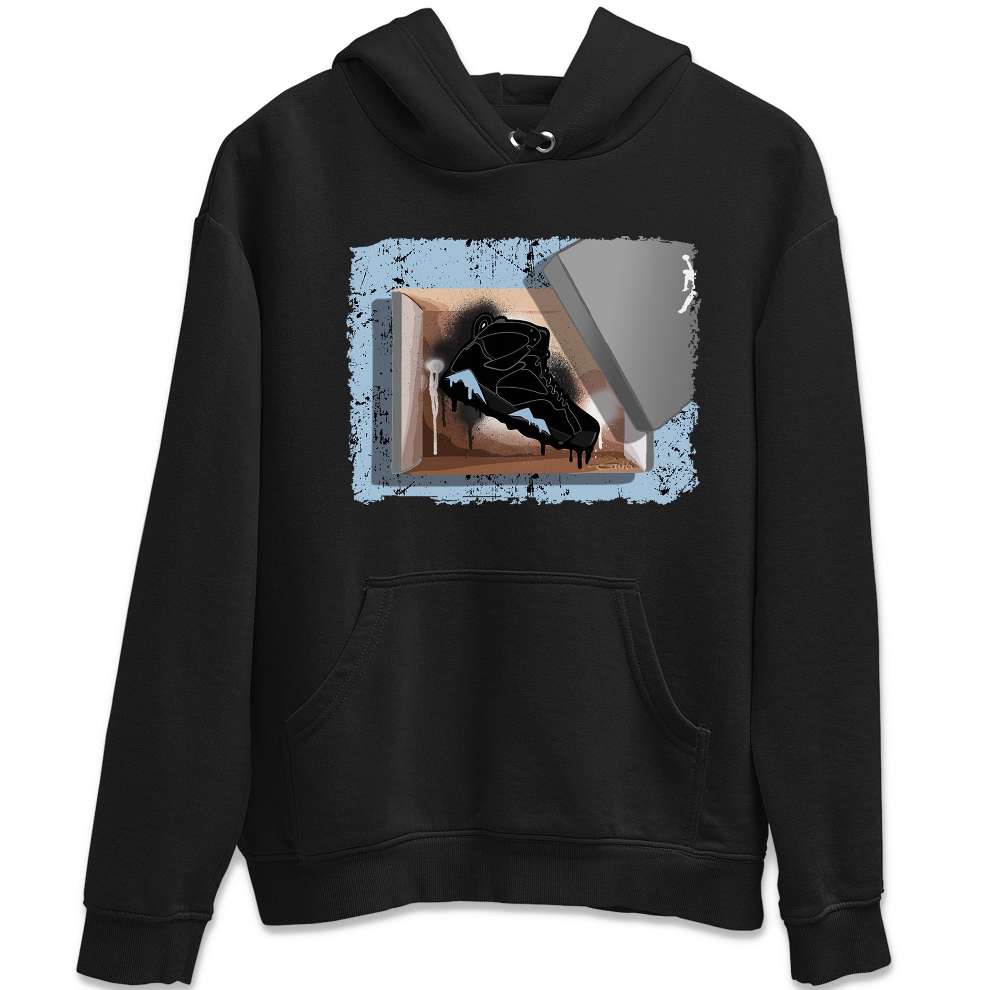 Air Jordan 7 Chambray Sneaker Match Tees New Kicks 7s Chambray T-Shirt Sneaker Release Tees Unisex Shirts Black 2