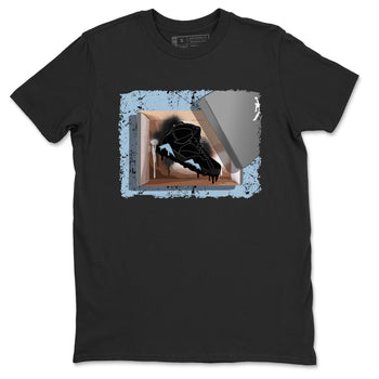 Air Jordan 7 Chambray Sneaker Match Tees New Kicks 7s Chambray T-Shirt Sneaker Release Tees Unisex Shirts Black 2