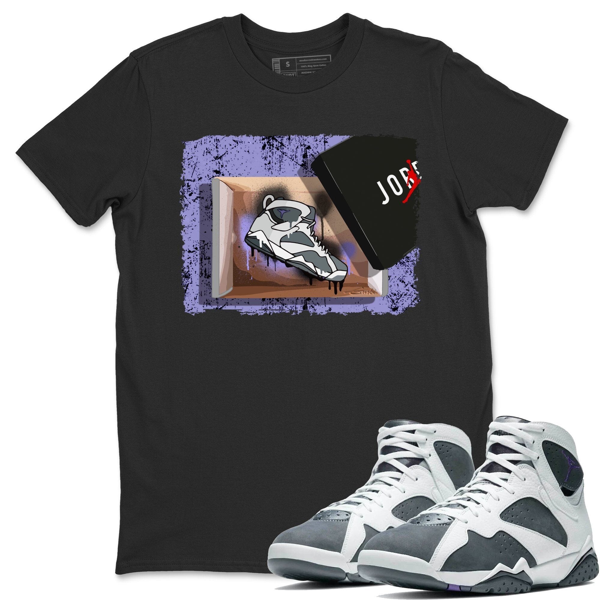 Jordan 7 Flint Sneaker Match Tees New Kicks Sneaker Tees Jordan 7 Flint Sneaker Release Tees Unisex Shirts