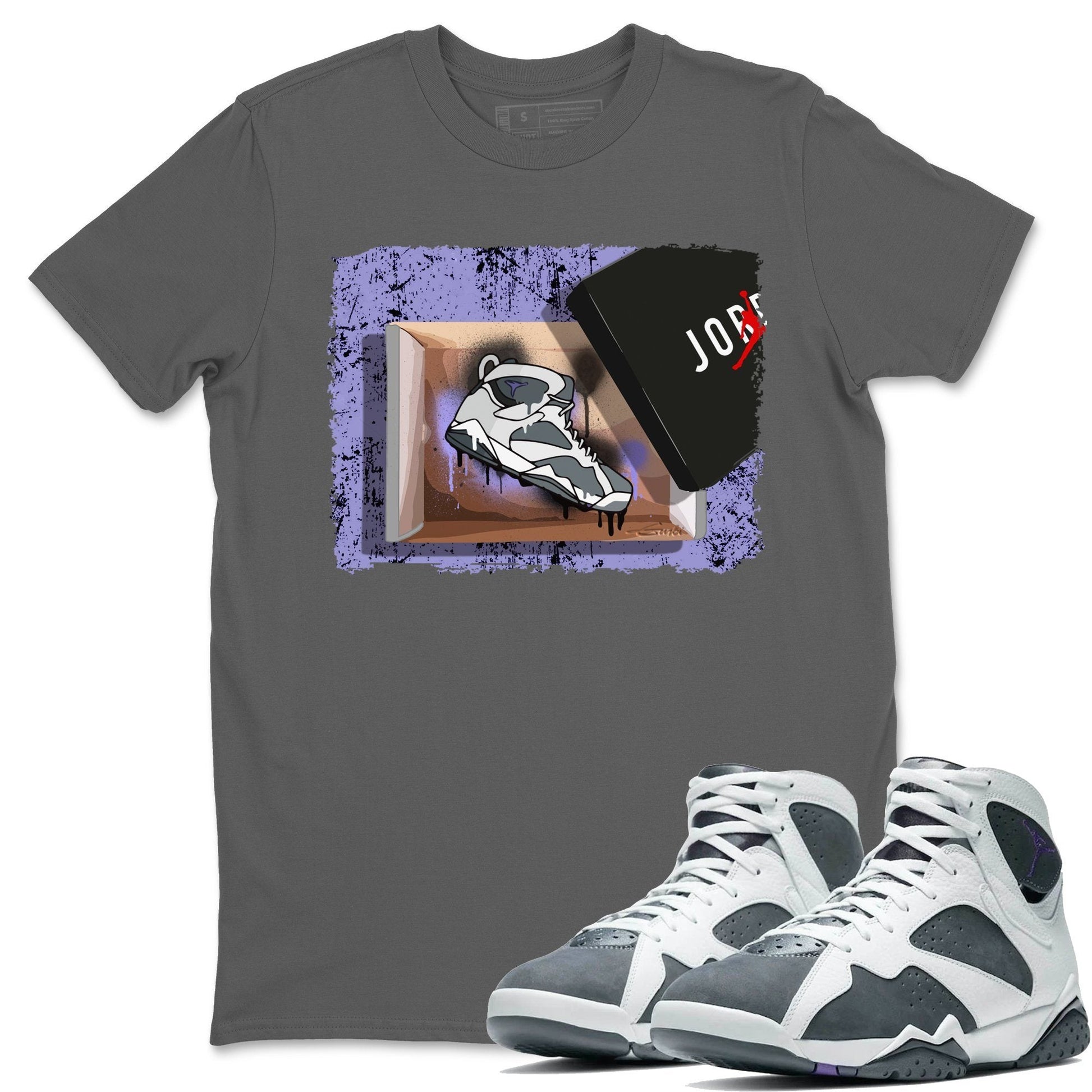 Jordan 7 Flint Sneaker Match Tees New Kicks Sneaker Tees Jordan 7 Flint Sneaker Release Tees Unisex Shirts