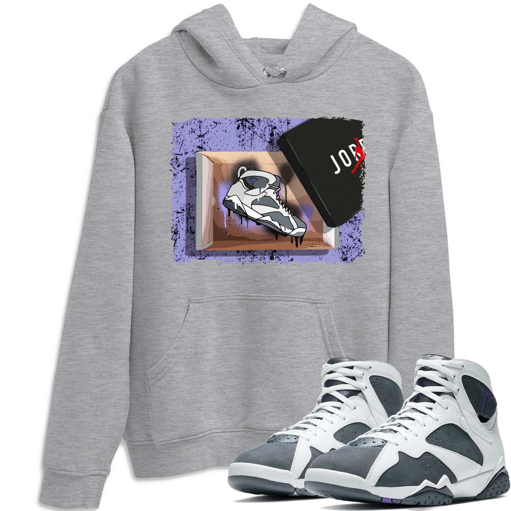 Jordan 7 Flint Sneaker Match Tees New Kicks Sneaker Tees Jordan 7 Flint Sneaker Release Tees Unisex Shirts