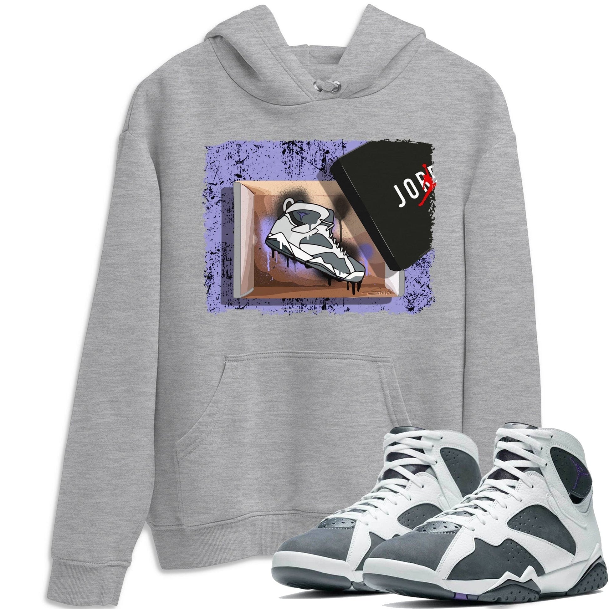 Jordan 7 Flint Sneaker Match Tees New Kicks Sneaker Tees Jordan 7 Flint Sneaker Release Tees Unisex Shirts