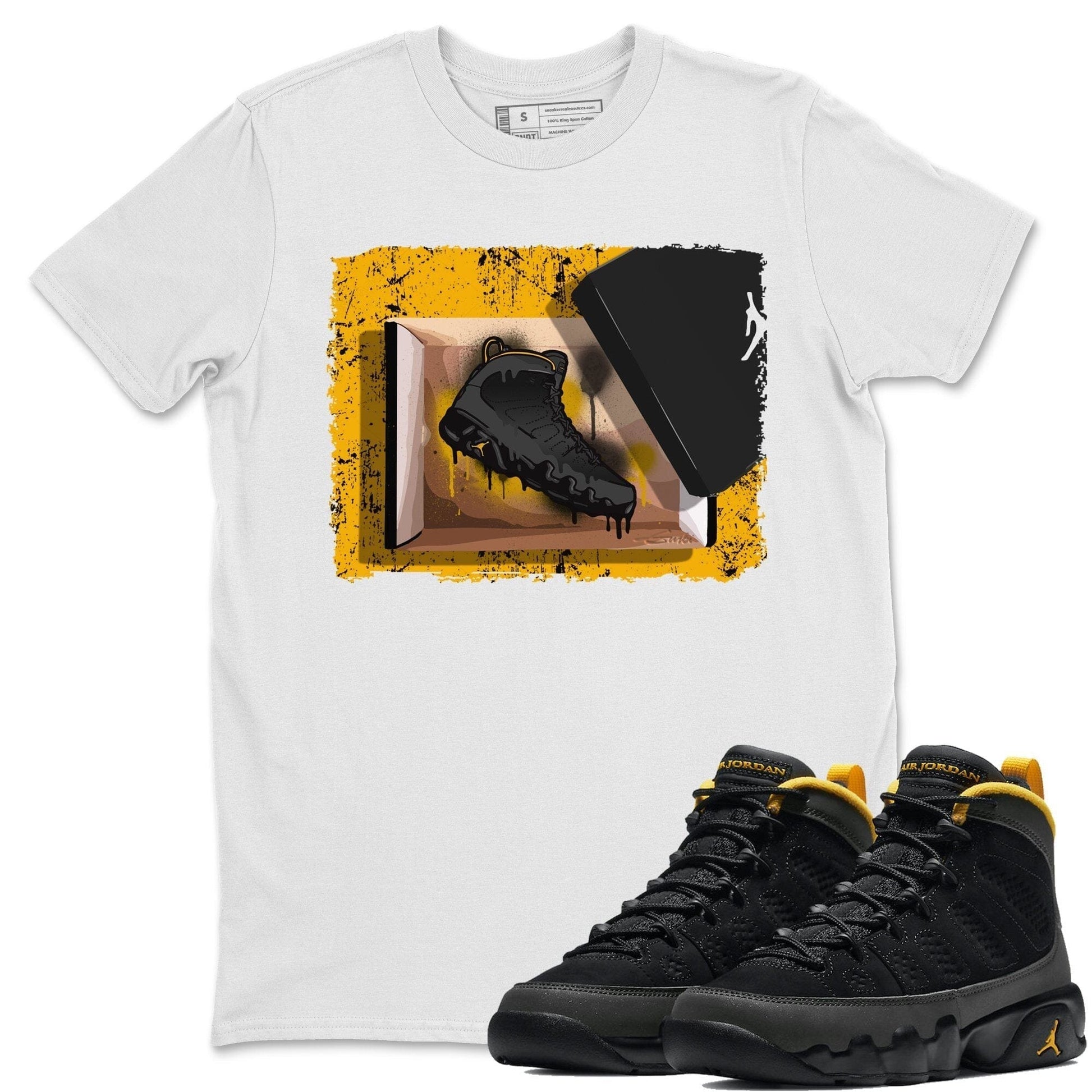 Jordan 9 University Gold, New Kicks Unisex Shirts