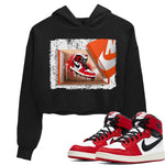 Jordan 1 Chicago Sneaker Match Tees New Kicks Sneaker Tees Jordan 1 Chicago Sneaker Release Tees Women's Shirts