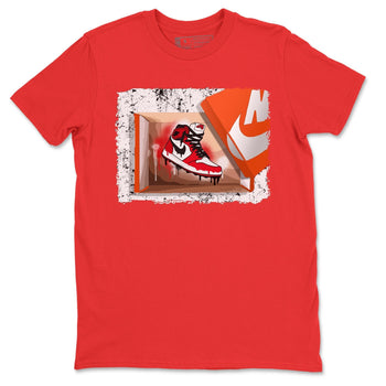 Jordan 1 Chicago Sneaker Match Tees New Kicks Sneaker Tees Jordan 1 Chicago Sneaker Release Tees Unisex Shirts