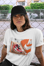 Jordan 1 Chicago Sneaker Match Tees New Kicks Sneaker Tees Jordan 1 Chicago Sneaker Release Tees Unisex Shirts