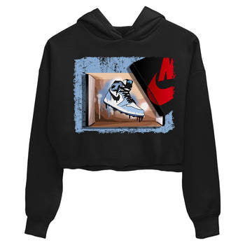 Jordan 1 University Blue Sneaker Match Tees New Kicks Sneaker Tees Jordan 1 University Blue Sneaker Release Tees Women's Shirts
