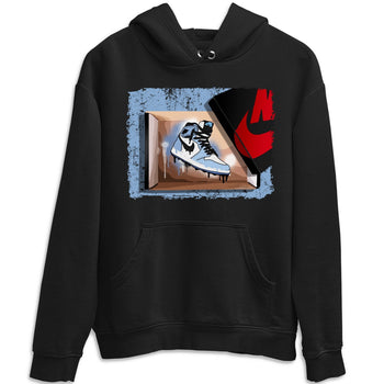 Jordan 1 University Blue Sneaker Match Tees New Kicks Sneaker Tees Jordan 1 University Blue Sneaker Release Tees Unisex Shirts