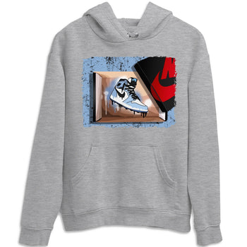 Jordan 1 University Blue Sneaker Match Tees New Kicks Sneaker Tees Jordan 1 University Blue Sneaker Release Tees Unisex Shirts