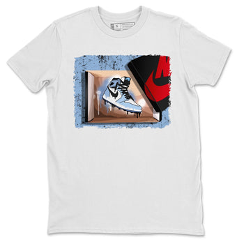 Jordan 1 University Blue Sneaker Match Tees New Kicks Sneaker Tees Jordan 1 University Blue Sneaker Release Tees Unisex Shirts