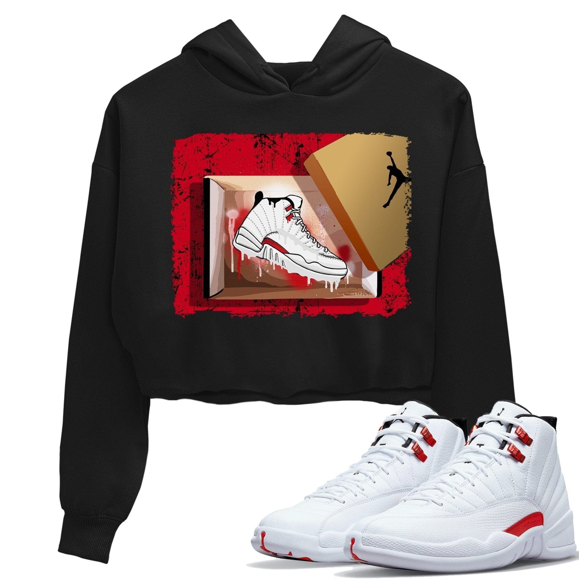Jordan 12 Twist Sneaker Match Tees New Kicks Sneaker Tees Jordan 12 Twist Sneaker Release Tees Women's Shirts