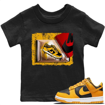 Dunk Championship Goldenrod Sneaker Match Tees New Kicks Sneaker Tees Dunk Championship Goldenrod Sneaker Release Tees Kids Shirts