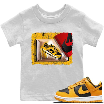 Dunk Championship Goldenrod Sneaker Match Tees New Kicks Sneaker Tees Dunk Championship Goldenrod Sneaker Release Tees Kids Shirts
