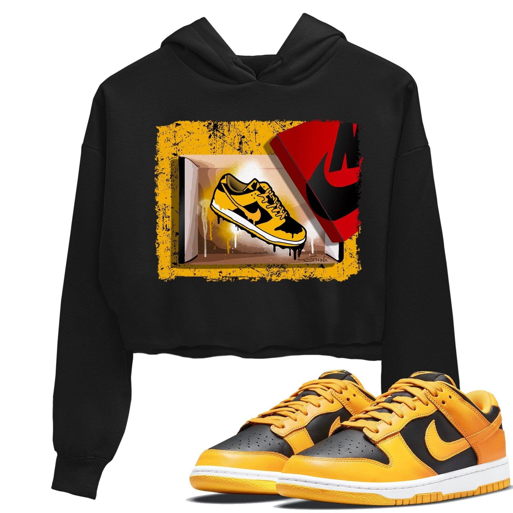 Dunk Championship Goldenrod Sneaker Match Tees New Kicks Sneaker Tees Dunk Championship Goldenrod Sneaker Release Tees Women's Shirts