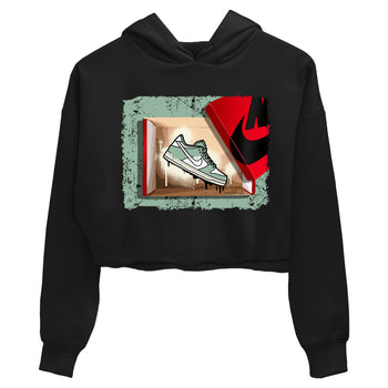 Dunk Low Mica Green Shirts New Kicks Sneaker Tees Dunk Mica Green Sneaker Release Tees Women's Shirts Black 2