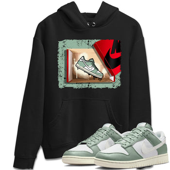 Dunk Low Mica Green Shirts New Kicks Sneaker Tees Dunk Mica Green Sneaker Release Tees Unisex Shirts Black 1