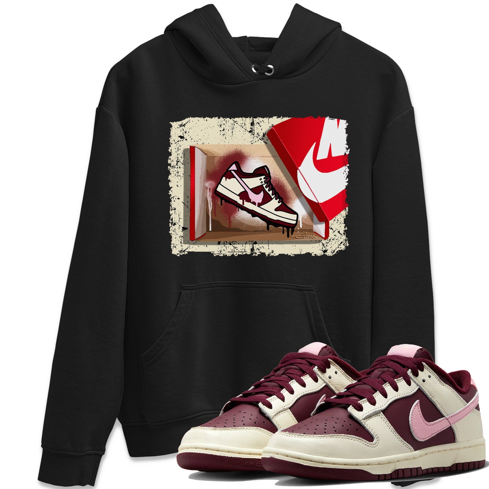 Dunk Valentines Day Sneaker Match Tees New Kicks Sneaker Tees Nike Dunk Valentine's Day Sneaker SNRT Sneaker Tees Unisex Shirts