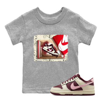 Dunk Valentines Day Sneaker Match Tees New Kicks Sneaker Tees Nike Dunk Valentine's Day Sneaker SNRT Sneaker Tees Kids Shirts