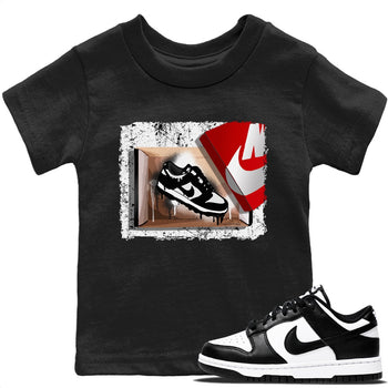 Dunk Panda Sneaker Match Tees New Kicks Sneaker Tees Dunk Panda Sneaker Release Tees Kids Shirts