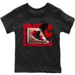 Jordan 1 Bred Patent Sneaker Match Tees New Kicks Sneaker Tees Jordan 1 Bred Patent Sneaker Release Tees Kids Shirts