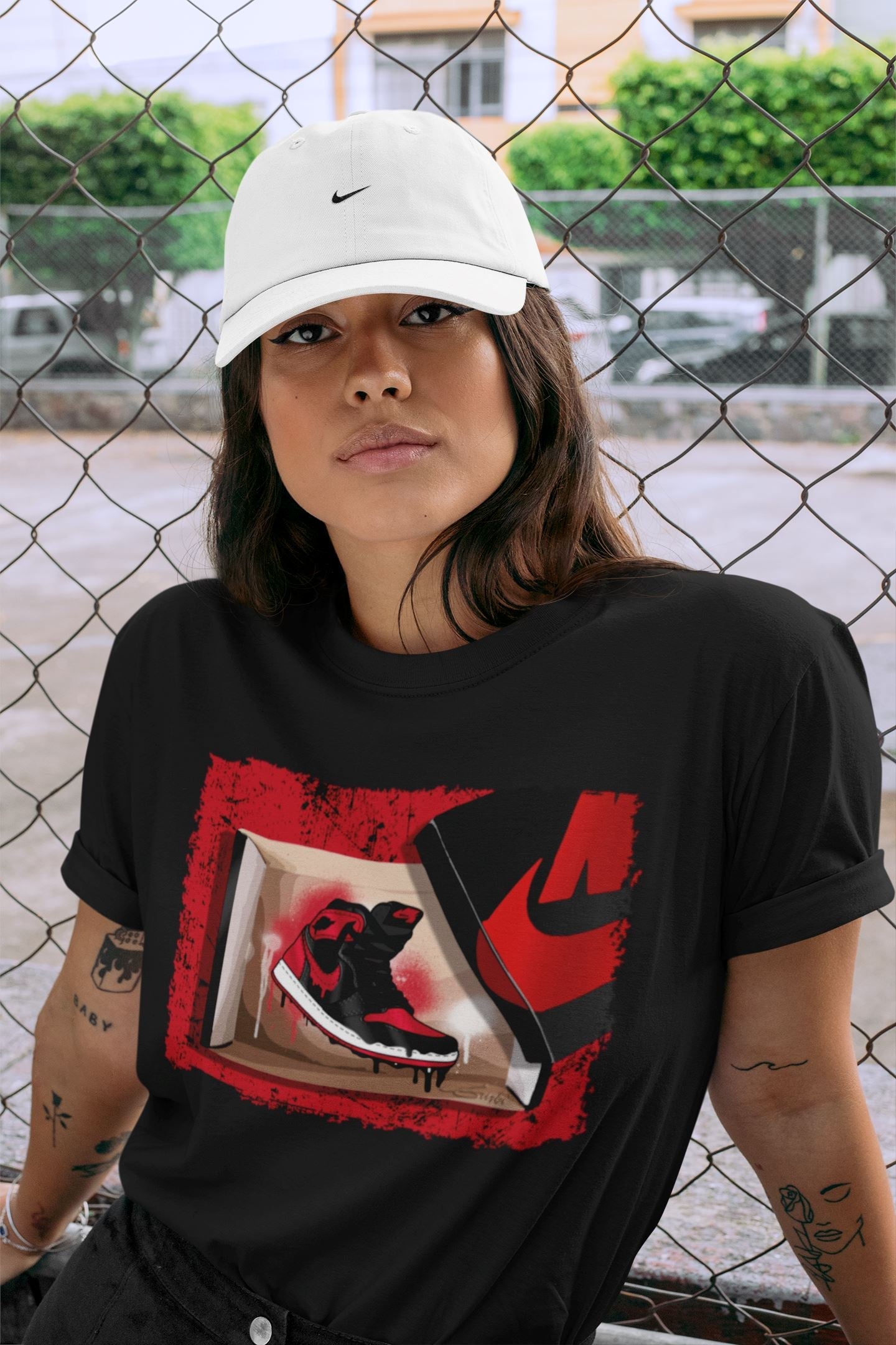 Jordan 1 Bred Patent Sneaker Match Tees New Kicks Sneaker Tees Jordan 1 Bred Patent Sneaker Release Tees Unisex Shirts