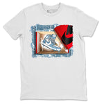 Jordan 1 Denim Sneaker Match Tees New Kicks Sneaker Tees Jordan 1 Denim Sneaker Release Tees Unisex Shirts