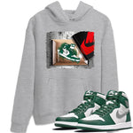 Jordan 1 Gorge Green Sneaker Match Tees New Kicks Sneaker Tees Jordan 1 Gorge Green Sneaker Release Tees Unisex Shirts