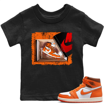 Jordan 1 Starfish Sneaker Match Tees New Kicks Sneaker Tees Jordan 1 Starfish Sneaker Release Tees Kids Shirts