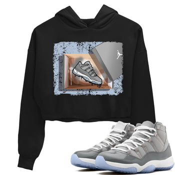 Jordan 11 Cool Grey Sneaker Match Tees New Kicks Sneaker Tees Jordan 11 Cool Grey Sneaker Release Tees Women's Shirts